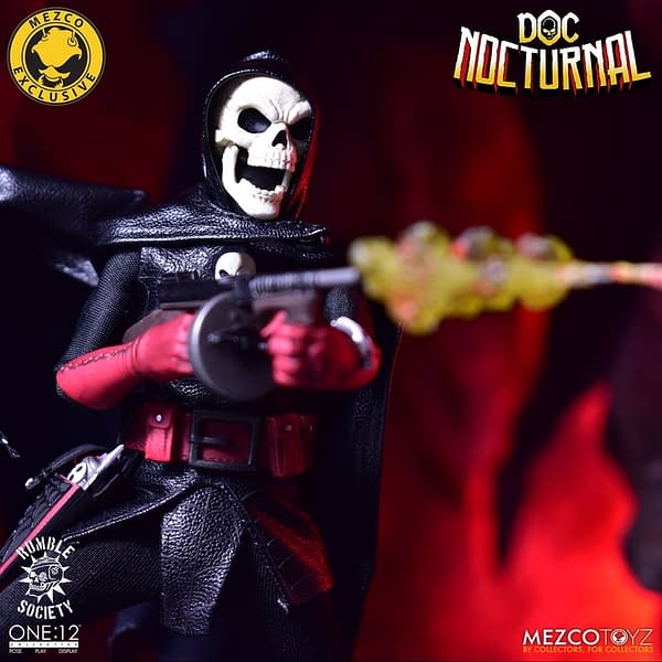 Mezco Toyz Unveils the One:12 Mystery Man Doc Noctura