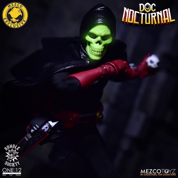 Mezco Toyz Unveils the One:12 Mystery Man Doc Noctura