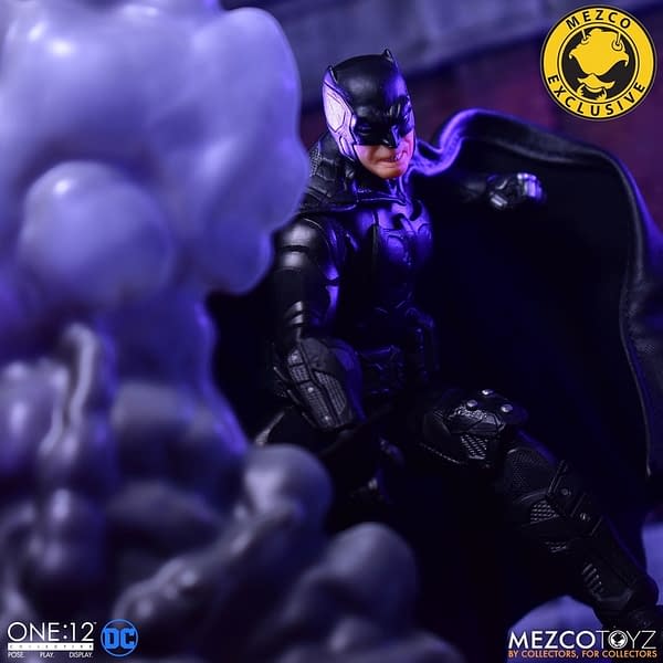 Mezco Toyz Unleashes Shadow Edition Batman on Batman Day