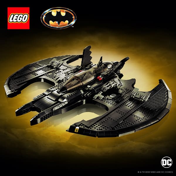 LEGO Unveils 1989 Batwing Set on Batman Day 2020