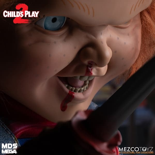 Chucky Arrives with New Child's Play 2 Talking Figure from Mezco Toyz