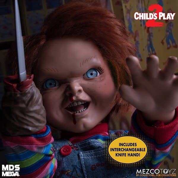 Chucky Arrives with New Child's Play 2 Talking Figure from Mezco Toyz