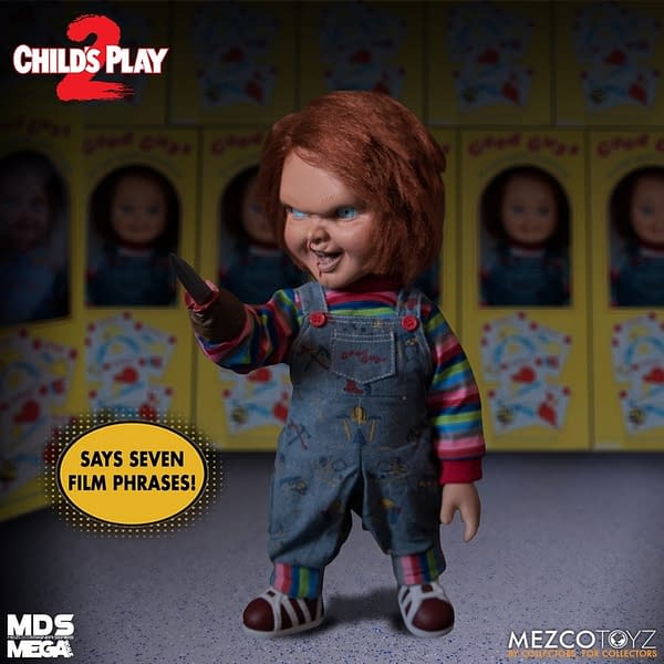 Chucky Arrives with New Child's Play 2 Talking Figure from Mezco Toyz