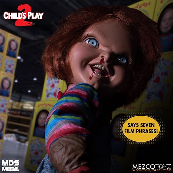 Chucky Arrives with New Child's Play 2 Talking Figure from Mezco Toyz