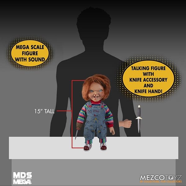 Chucky Arrives with New Child's Play 2 Talking Figure from Mezco Toyz