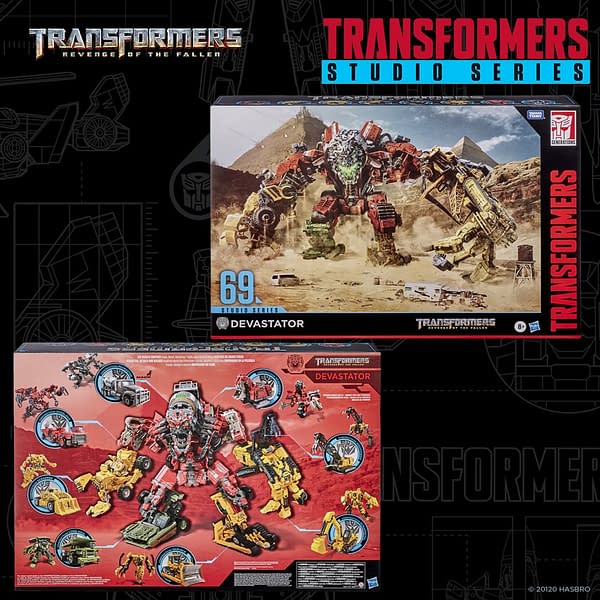 Transformers: Revenge of the Fallen Devastator Lands from Hasbro