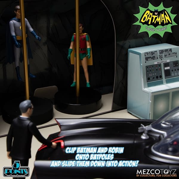 Batman 1966 is Back with Mezco Toyz 5 Points Boxed Set