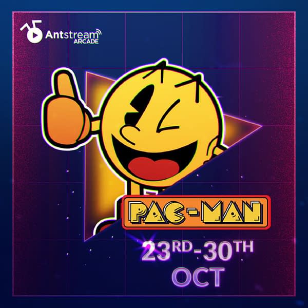 Can you beat the best of the best at Pac-Man? Courtesy of Antstream Arcade.