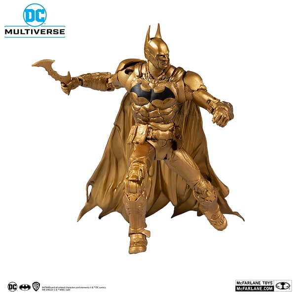 Batman and Deathstroke Go Bronze With McFarlane Toys
