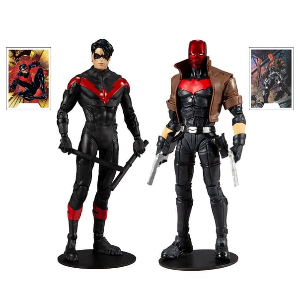 Red Hood and Nightwing McFarlane Toys 2-Pack Finally Arrives