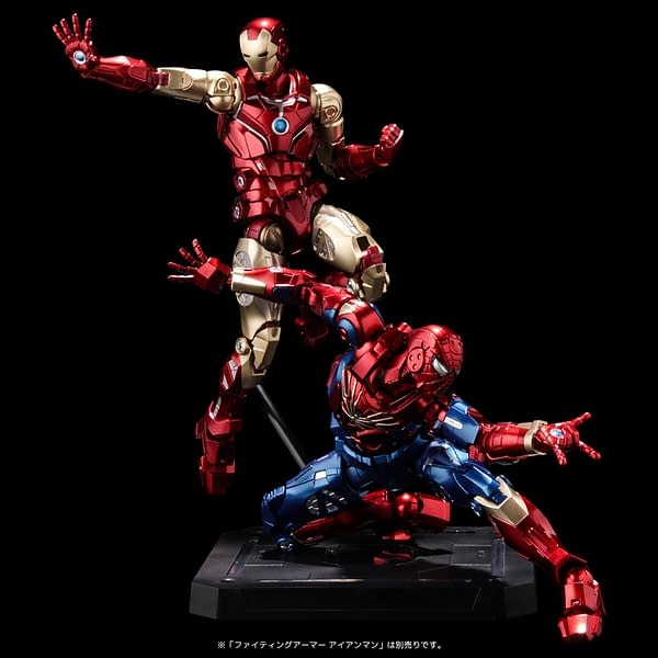 Spider-Man Becomes Joins Sentinel's Fighting Armor Figure Line