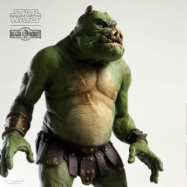 The Mandalorian Gamorrean Fighter Statue Coming from Regal Robot