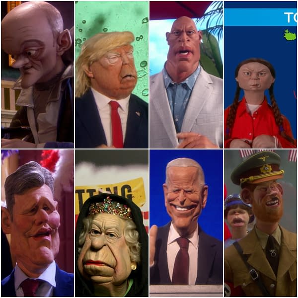 All Spitting Image S01E01 Puppets From The Queen to Joe Biden to Greta