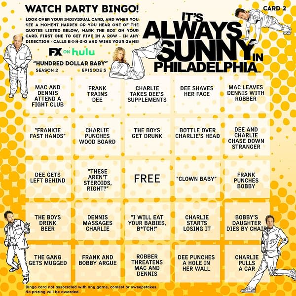 Always Sunny in Philadelphia is hosting a watch party (Images: FX on Hulu)