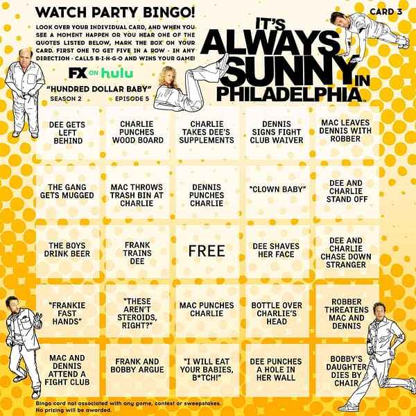 Always Sunny in Philadelphia is hosting a watch party (Images: FX on Hulu)