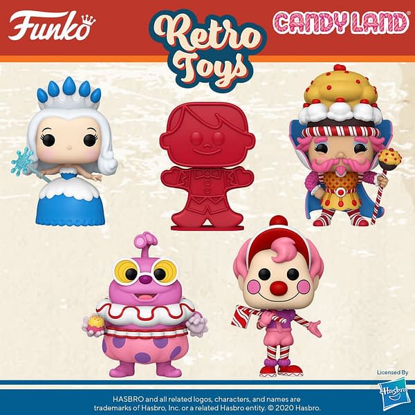 Funko Takes Us to Candyland with New Wave of Pop Vinyls