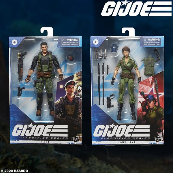 Flint & Lady Jaye Join The G.I. Joe Classified Line From Hasbro