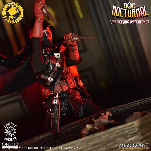 Doc Nocturnal Gets An Add-On Accessory Bundle From Mezco Toyz