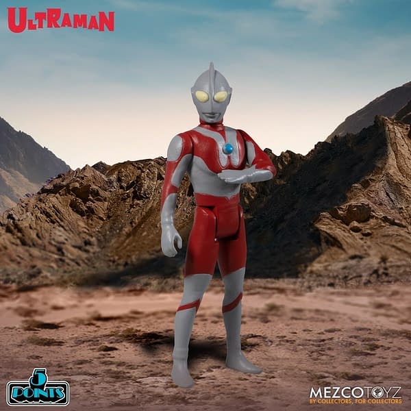 Ultraman Takes on the Red King With Mezco Toyz