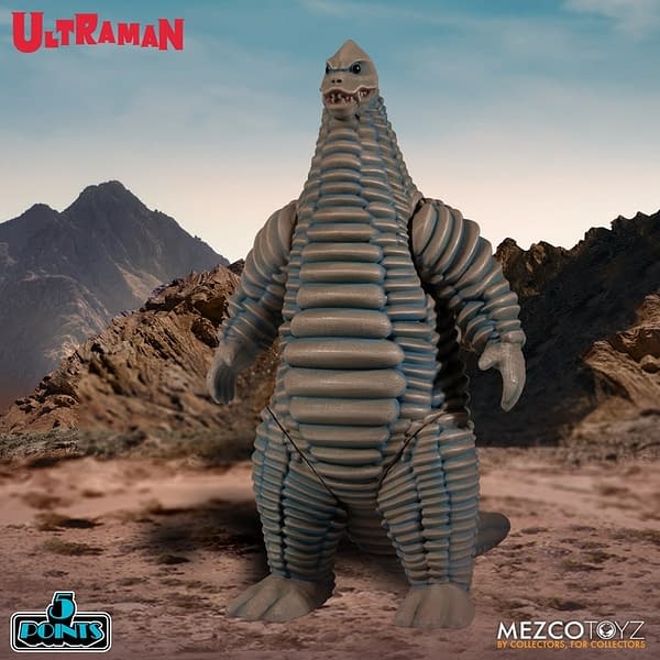 Ultraman Takes on the Red King With Mezco Toyz