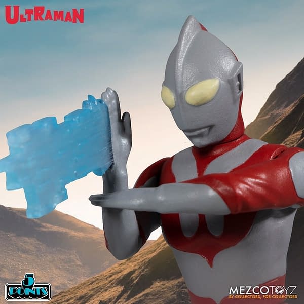 Ultraman Takes on the Red King With Mezco Toyz