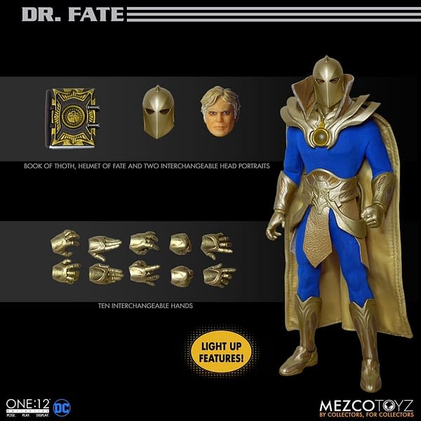 DC Comics Dr. Fate Creates Some Magic With Mezco Toyz