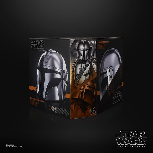 The Mandalorian Replica Black Series Helmet Revealed by Hasbro