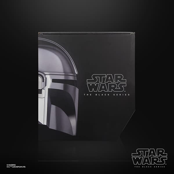 The Mandalorian Replica Black Series Helmet Revealed by Hasbro