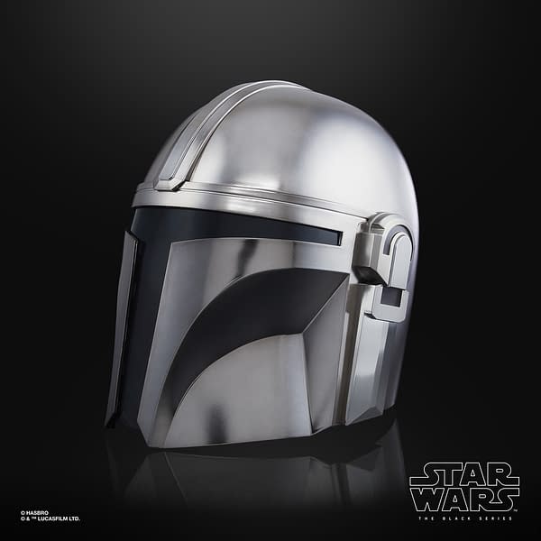 The Mandalorian Replica Black Series Helmet Revealed by Hasbro