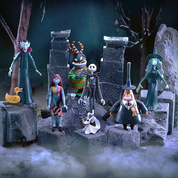 Nightmare Before Christmas Super7 ReAction Figures Available Now