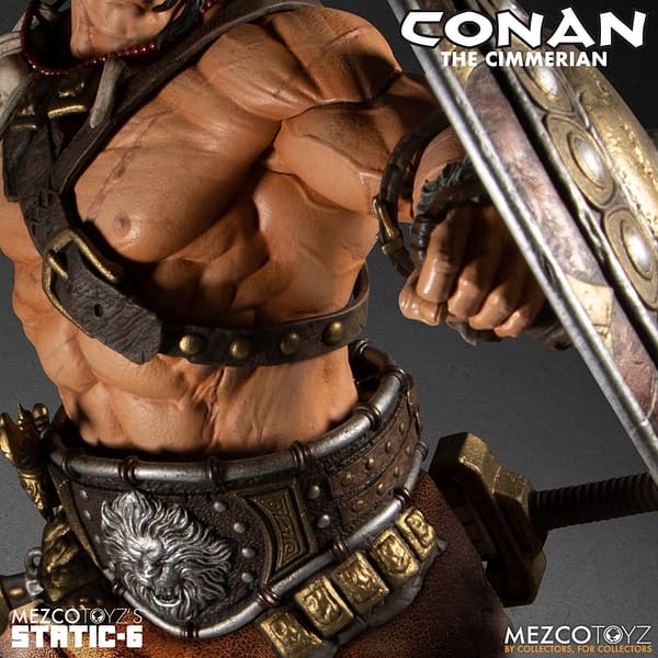 Conan the Barbarian Is the First Static Six Statue From Mezco Toyz