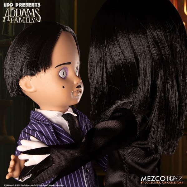 The Addams Family Becomes Living Dead Dolls with Mezco Toyz