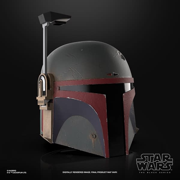 Boba Fett Black Series Re-Armored Helmet Unveiled by Hasbro