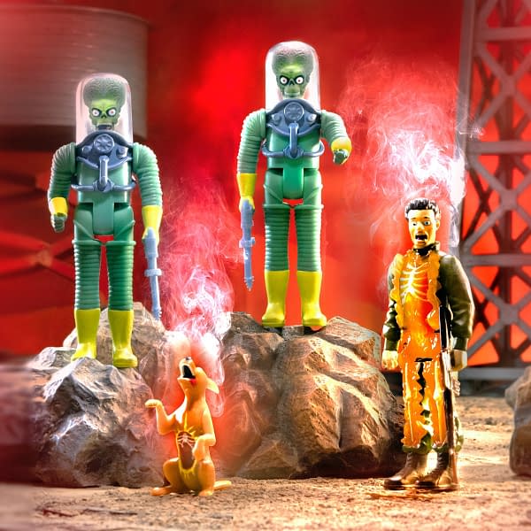 Mars Attacks ReAction Figures Now Available Form Super7