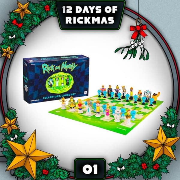 Rick and Morty and Adult Swim are kicking off the "12 Days of Rickmas" (Image: Adult Swim)