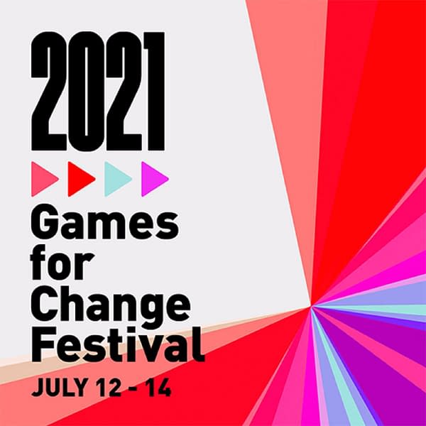 Artwork for the 2021 Games For Change Festival.