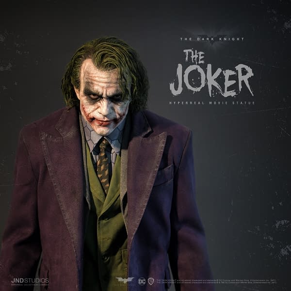 New Hyperreal The Joker Statue Coming From JND Studios