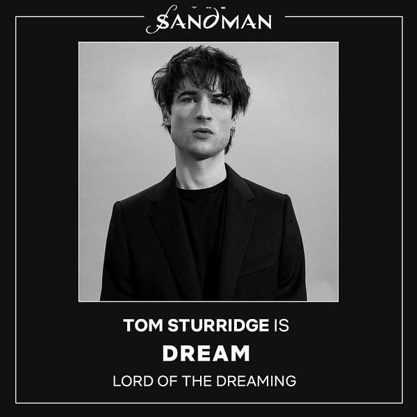 The Sandman announcement key art. (Image: Netflix)