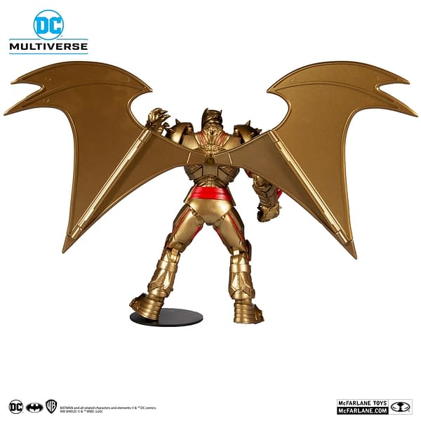 Batman and His Hellbat Suit Goes Gold With McFarlane Toys