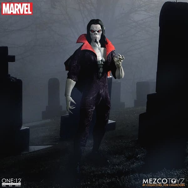 Morbius The Living Vampire Arrives at Mezco Toyz
