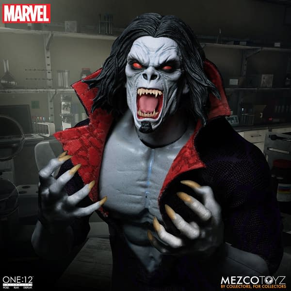 Morbius The Living Vampire Arrives at Mezco Toyz