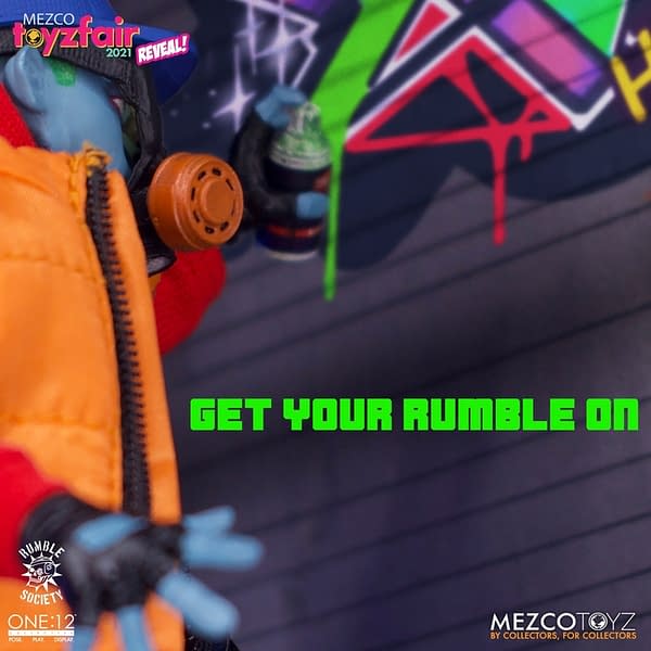 Mezco Toyz Teases New Rumble Society Figures Are on the Way