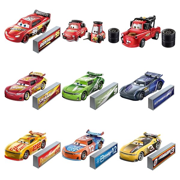 NASCAR Gets Animated As Mattel Announces Pixar's Cars Crossover