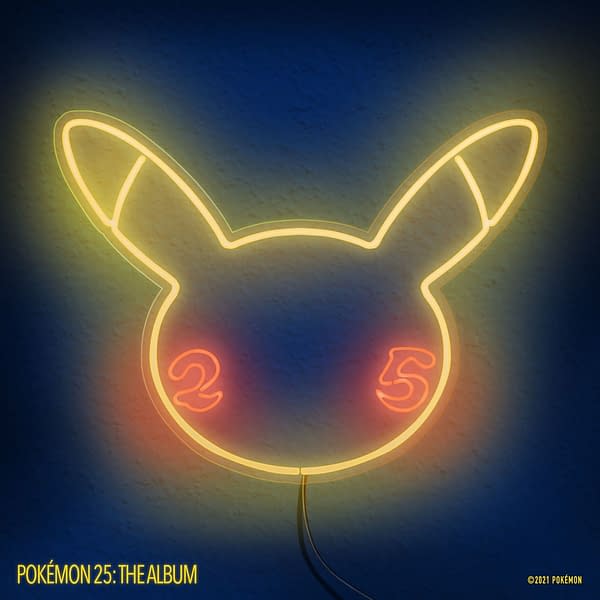 A look at the cover of the album artwork, courtesy of The Pokémon Company.