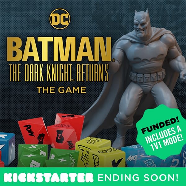 Batman: The Dark Knight Returns' Kickstarter campaign is ending quite soon!