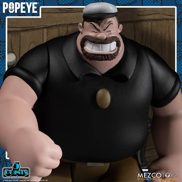 Popeye and Rough House's Cafe Comes to Mezco Toyz