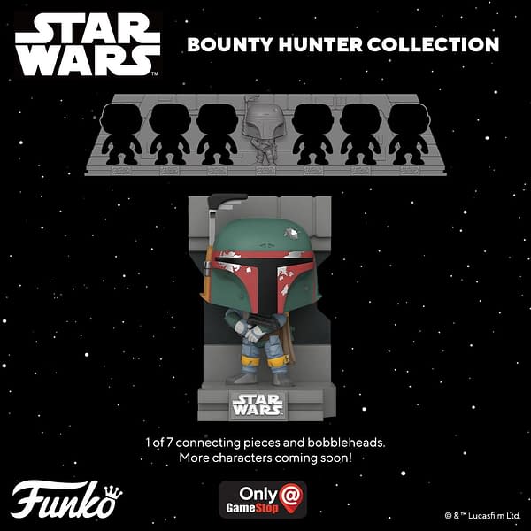Boba Fett Kicks Off New Funko Pop Bounty Hunter Collection