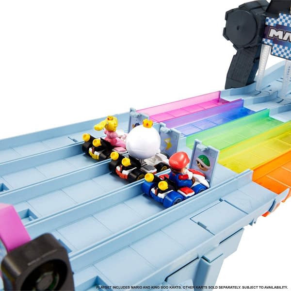 Mario Kart Rainbow Road Race Track Comes To Hot Wheels