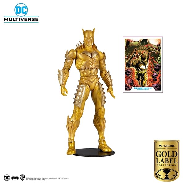 Reverse Flash Red Death Races On In With McFarlane Toys Gold Label