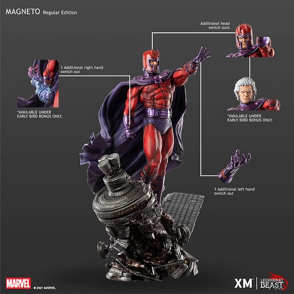 Magneto Wants Mutant Freedom With New XM Studios Statue